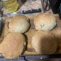El cooksnap de Cristina cuando hizo Pan de harina de avena y harina integral (riquísimo) (saludable).