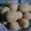 Cooksnap dari Yulia Fajarwati untuk resep Onde Wijen (isi kue keranjang / dodol 😋)