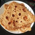 Harsha Gohil's cooksnap of when they made ટ્રાયંગલ પરાઠા.