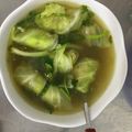 Cooksnap của Trần Thanh Vân khi họ làm theo món Canh bắp cải cuộn thịt băm