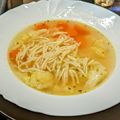 Tímea Vincze Cooksnap-ja, amikor elkészítette a(z) Házi tyúkhúsleves receptet.