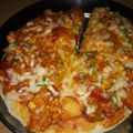 Apeksha sam का कुकस्नैप जब उन्होंने चीज़ बर्स्ट पिज़्ज़ा (Cheese burst Pizza recipe in Hindi) बनाया था।