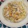 El cooksnap de Jacqueline cuando hizo Salsa de queso crema con fideos.