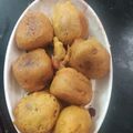 Pinal Patel's cooksnap of when they made બટાકા વડા.