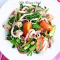 Cooksnap của Hoàng Oanh khi họ làm theo món Mực Xào Dưa Leo