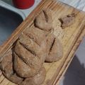 El cooksnap de Lorena Balbuena cuando hizo Pan integral... 2 Harinas.