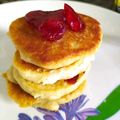 El cooksnap de Flor Yako cuando hizo Hotcakes veganos.
