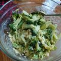 Cooksnap dari San's Kitchen untuk resep Salad Brokoli Tuna dressing telur mayones