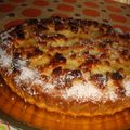 El cooksnap de Norali cuando hizo Tarta de dulce de leche y coco.