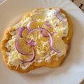 Anta Cooksnap-ja, amikor elkészítette a(z) Krumplis lángos receptet.