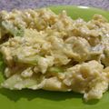 El cooksnap de Paola Lozano Zafra cuando hizo Huevos revueltos con calabacín.