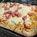 El cooksnap de Wallass cuando hizo Pizza saludable con masa integral.