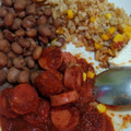 El cooksnap de Day Lectora cuando hizo Salchichas adobadas.