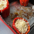 El cooksnap de Zahara Cavero cuando hizo Pimientos rellenos de carne picada y arroz (horno).