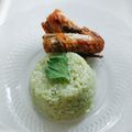 Cooksnap dari emaprematri untuk resep Nasi lemak hijau pandan