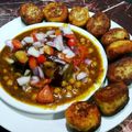 Mukta का कुकस्नैप जब उन्होंने आलू टिक्की चाट(Aloo tikki chaat recipe in Hindi) बनाया था।