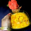 Sheela Biswas 's cooksnap of when they made সরষে চিংড়ি ভাপা (Sorshe Chingri Vapa recipe in Bengali).