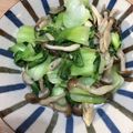 張寅 的 青江菜炒香菇｜五辛素食 cooksnap