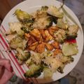 Cooksnap Aśka z czasów, kiedy przygotował Keto kurczak z pieczonym brokułem.