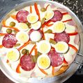 El cooksnap de Susy Leiva cuando hizo Pizza casera con masa de leudado lento.