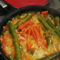 El cooksnap de Patricia Martinez cuando hizo Verduras con Arroz.