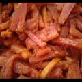 Sonal Modha's cooksnap of when they made લસણીયા ગાજર (Lasaniya Gajar Recipe In Gujarati).