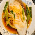 張雅芸 的 【御釀拌淋風味】簡易版～清蒸鱈魚 cooksnap