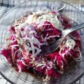 Cooksnap dari Karya Andini untuk resep Salad Susu Keju Buah Naga