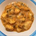 El cooksnap de Carmen Palomino cuando hizo Sopa de pescado con almendras 1900.