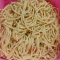 Cooksnap dari Effidheliana Fudheel untuk resep Spaghetti Aglio Olio Salmon