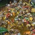 El cooksnap de Nelly Rodriguez cuando hizo Hongos en escabeche.