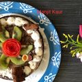 Manjit Kaur का कुकस्नैप जब उन्होंने आटा चॉकलेट केक (Atta chocolate cake recipe in hindi) बनाया था।
