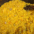 El cooksnap de Melina Finn cuando hizo Risotto de arroz con pollo.