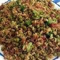 El cooksnap de Josemi CilantroYHierbabuena cuando hizo Arroz integral y quinoa con brócoli.