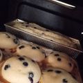 El cooksnap de Valentina Reyes cuando hizo Queque de arándanos fácil y rápido.