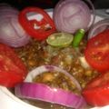 Sushmita Chakraborty's cooksnap of when they made Makhani Dal (Ma-razma).