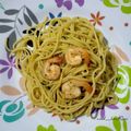 Cooksnap dari wiwik hendRiani untuk resep Spaghetti Aglio e Olio Udang