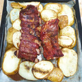 El cooksnap de Carolina Nuño cuando hizo Costillar al tomillo y vino blanco.