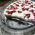 El cooksnap de Angelo Modena cuando hizo Postre de chocolate y frutilla.