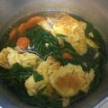 รูป Cooksnap ของ pang_in เมื่อเขาทำ แกงจืดไข่น้ำผักหวาน