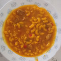 El cooksnap de Lidia Hernandez cuando hizo Fideuá caldosa de pollo.