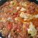 El cooksnap de Montse cuando hizo Pollo con Samfaina o pisto(según donde se llama de una manera u otra).
