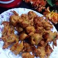 Saira Naseer's cooksnap of when they made Pickle Fritters| Achari Pakory ☘️🌼🍀.