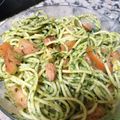 El cooksnap de Julia Garcia cuando hizo Pesto.