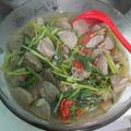 Cooksnap dari Nich Dia PeWe untuk resep Tumis Sawi Hijau Bakso