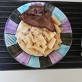 El cooksnap de Jose Mejia cuando hizo Tallarines a lo Alfredo.