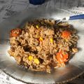 El cooksnap de Micaela Molisani cuando hizo Wok de vegetales hongos y fideos de arroz plato vegano 💯.