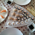 El cooksnap de c.angélica cuando hizo Sushi maki.