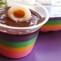 Cooksnap dari Diana Rosanti untuk resep 116. 🌈PUDING SUSU PELANGI🌈