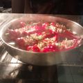 Cooksnap από stekon στη συνταγή Πιπεριές Φλωρίνης με φέτα, ανθότυρο και μυρωδικά 🌶🌶🌶